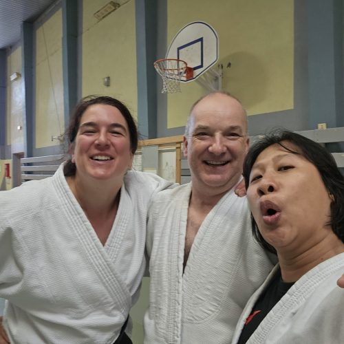 Sensei Lovering with friends!