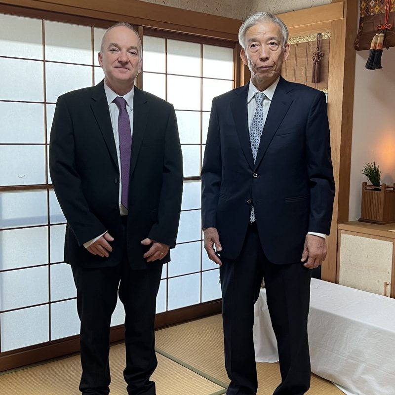 Sensei Lovering in Japan